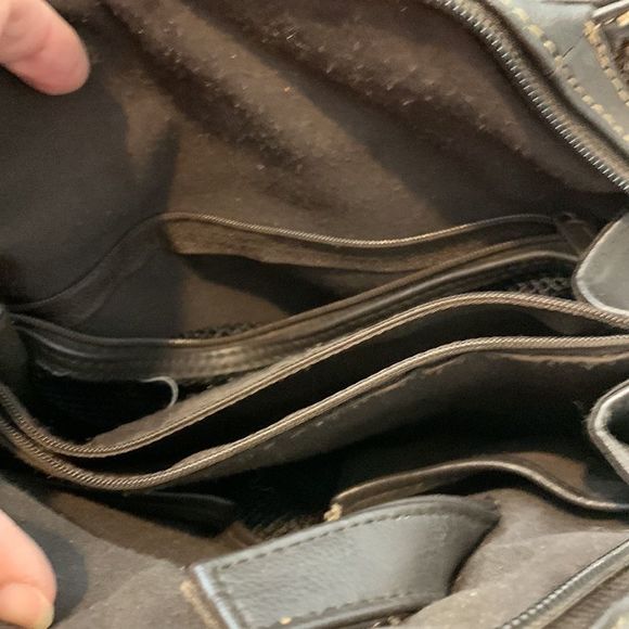 Frankie & Johnnie handbag purse brown shoulder bag - Picture 6 of 7